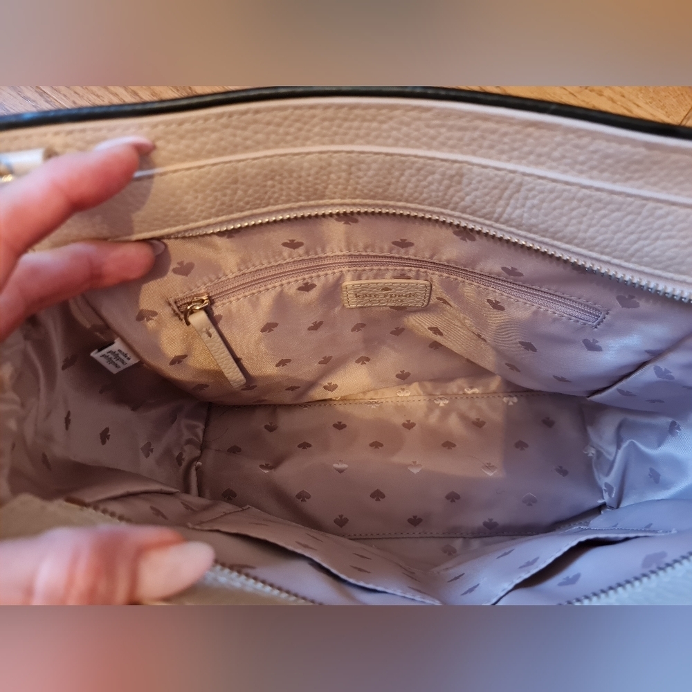 NWOT♠️ Kate Spade♠️ Light Pink Chester Street Small Allyn Pebble Leather Satchel - Picture 10 of 14